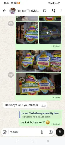 Testimonial Papan Bunga pasawahananyar