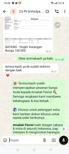 Testimonial Papan Bunga pasawahananyar