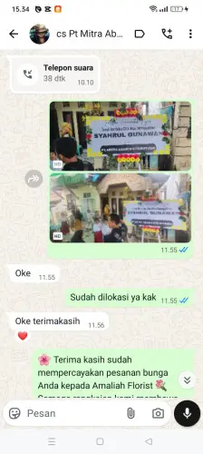 Testimonial Papan Bunga pasawahananyar
