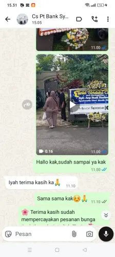 Testimonial Papan Bunga pasawahananyar
